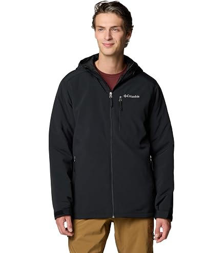 Columbia Men Omni-Shield Mt. Village Softshell Jacket (S, Navy) at